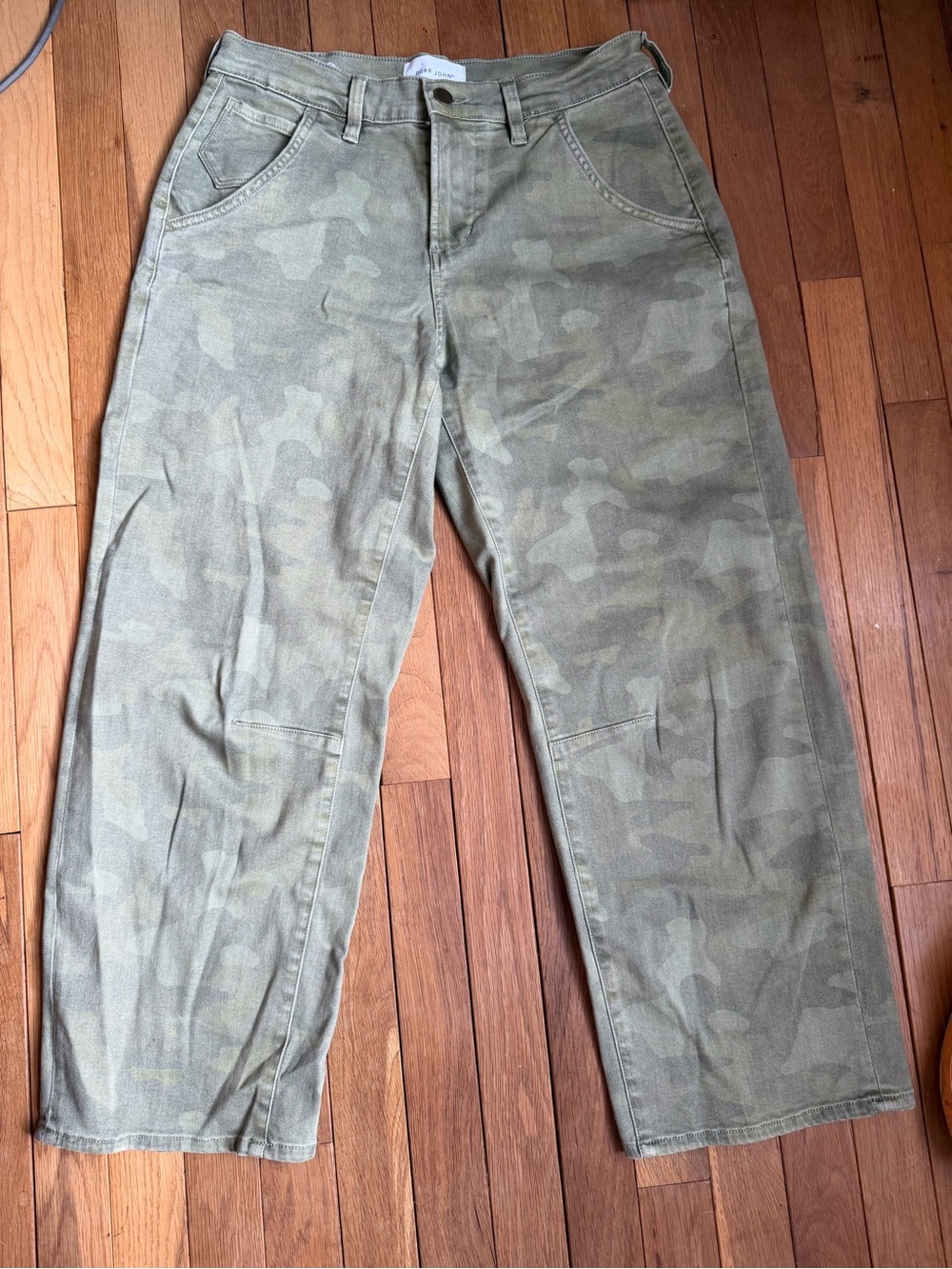 Dear John Olive Camo Cargo Pants
